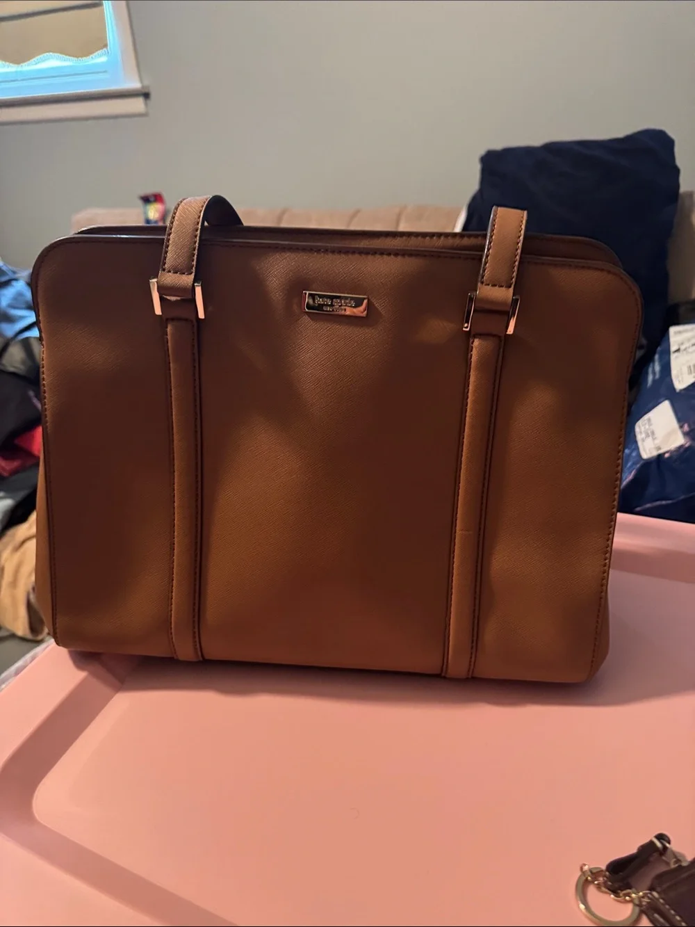 Classic Brown women’s Leather Tote Bag